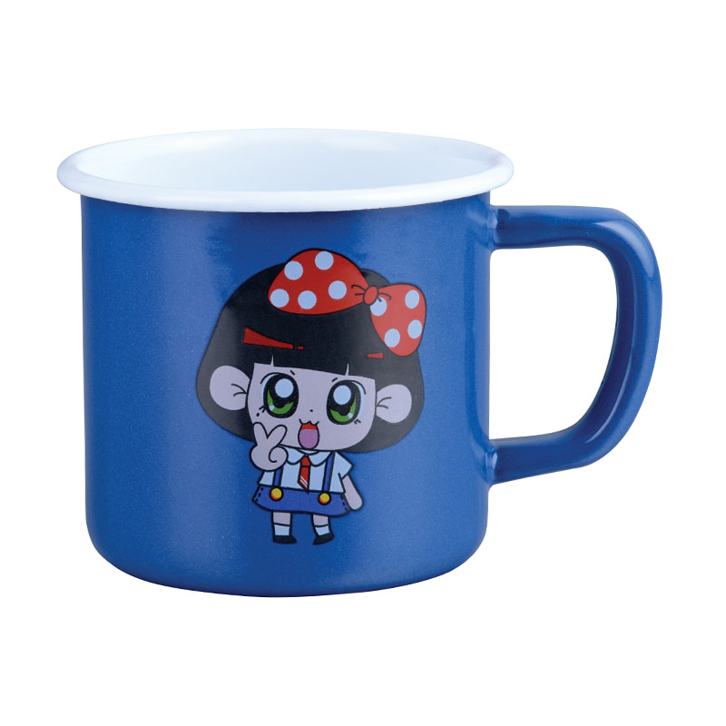 303dc felgyújtott perem szigetelt gyűrű zománc bögre