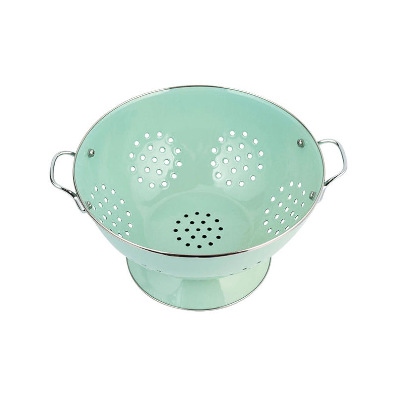 Vintage zománc gyümölcskosár