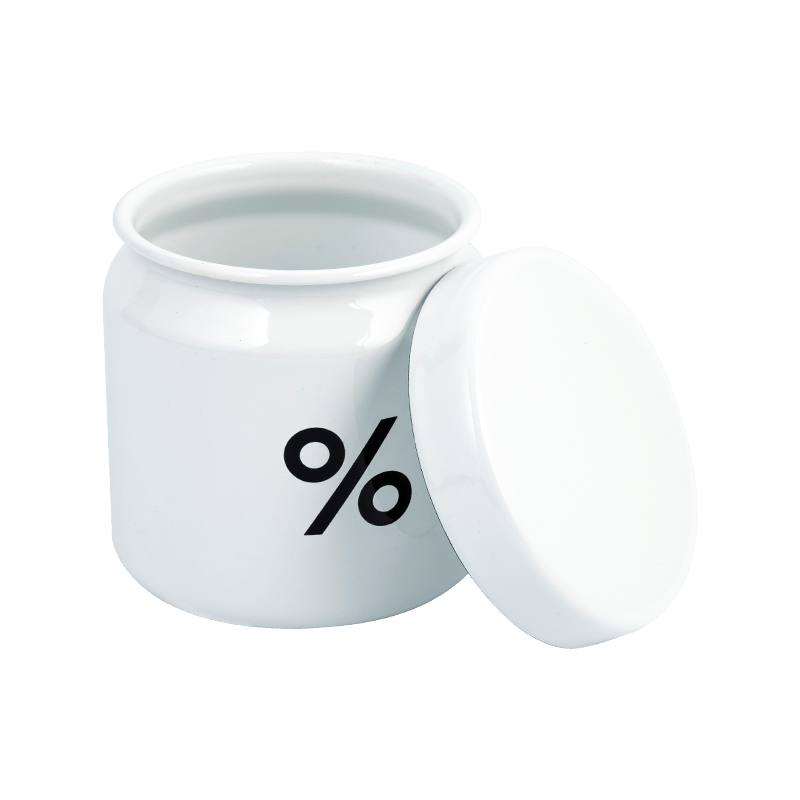 Zománc kávé edény