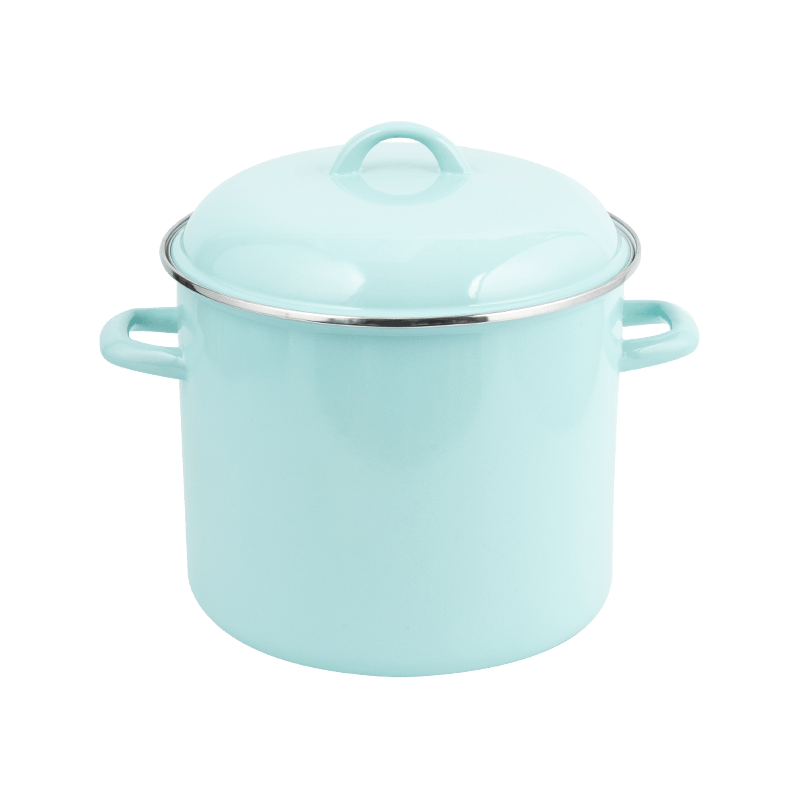 755D zománc dupla fogantyú magas vödör