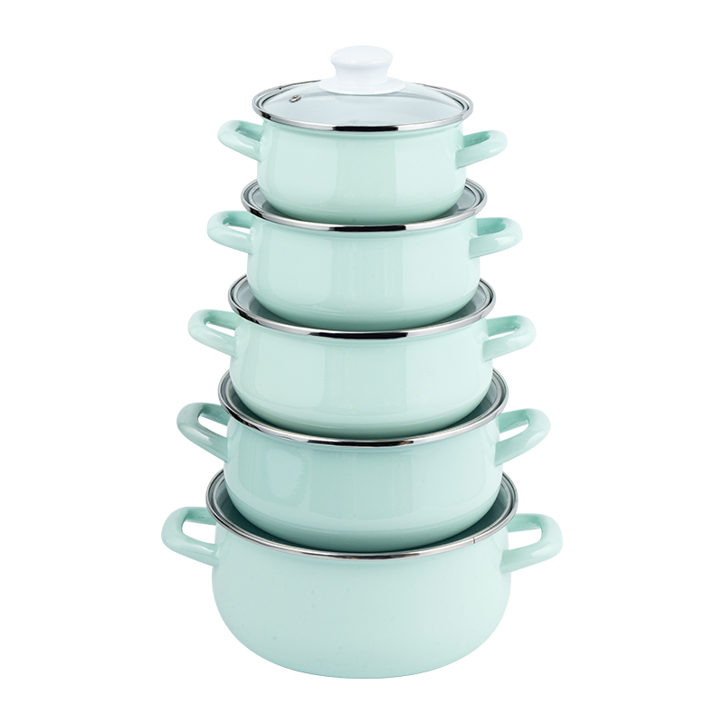 673d-5 színes nyomtatott zománckészlet