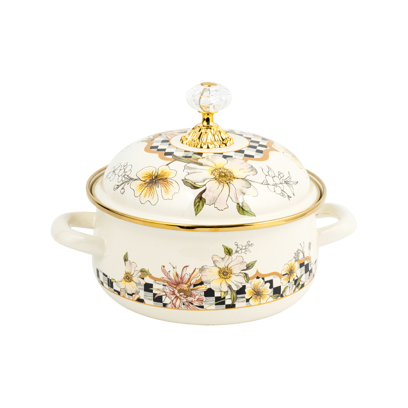 807d dupla fogas zománc datolyaszszerelt edény