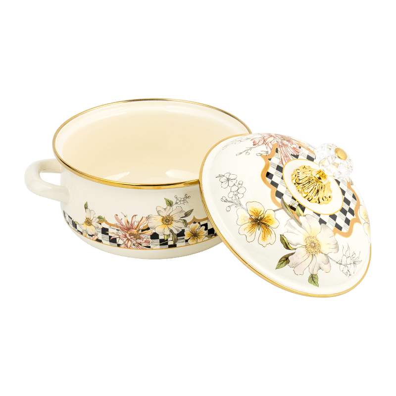 807d dupla fogas zománc datolyaszszerelt edény