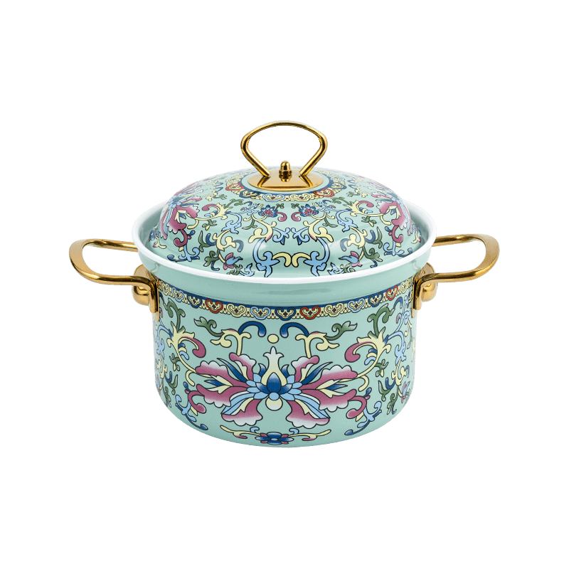 753D zománc felgyorsult perem-rezisztens egyenes edény