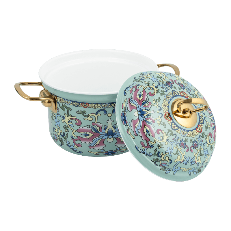 753D zománc felgyorsult perem-rezisztens egyenes edény